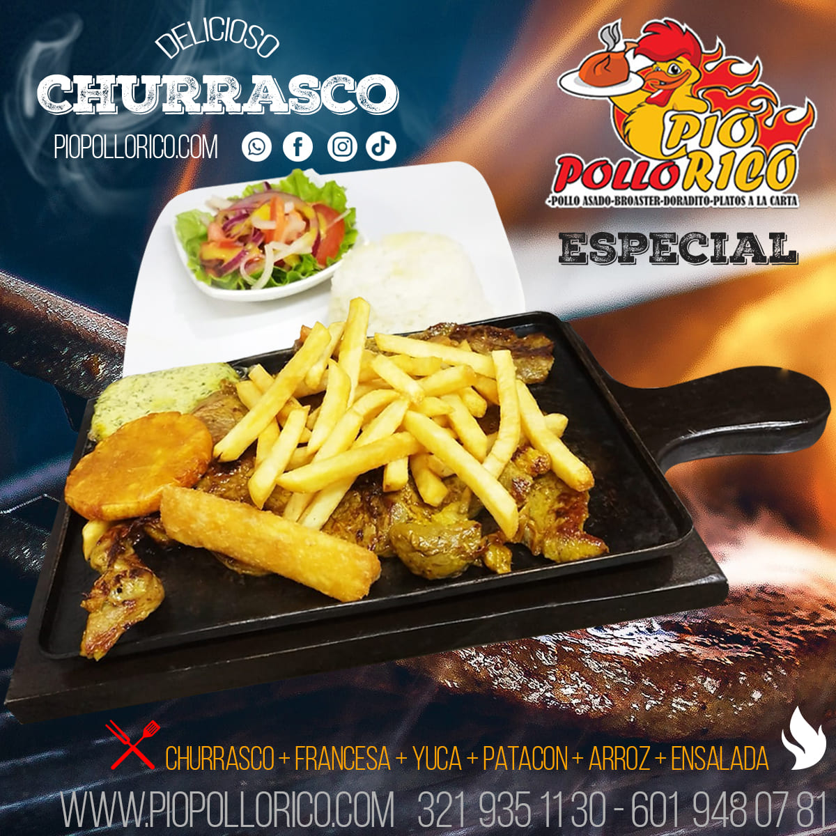 plato churrasco